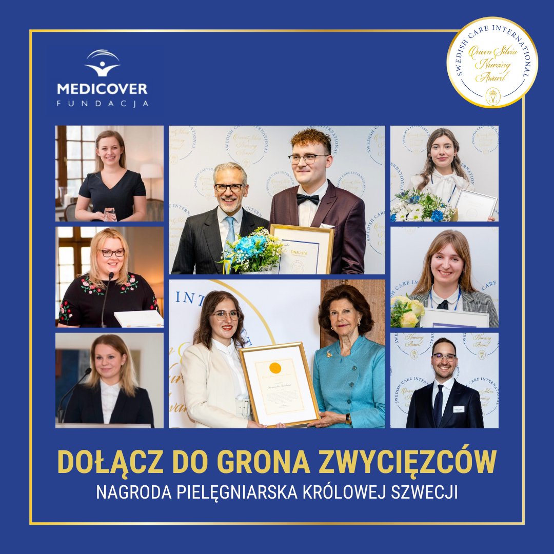 Grafika konkursu Queen Silvia Nursing Award