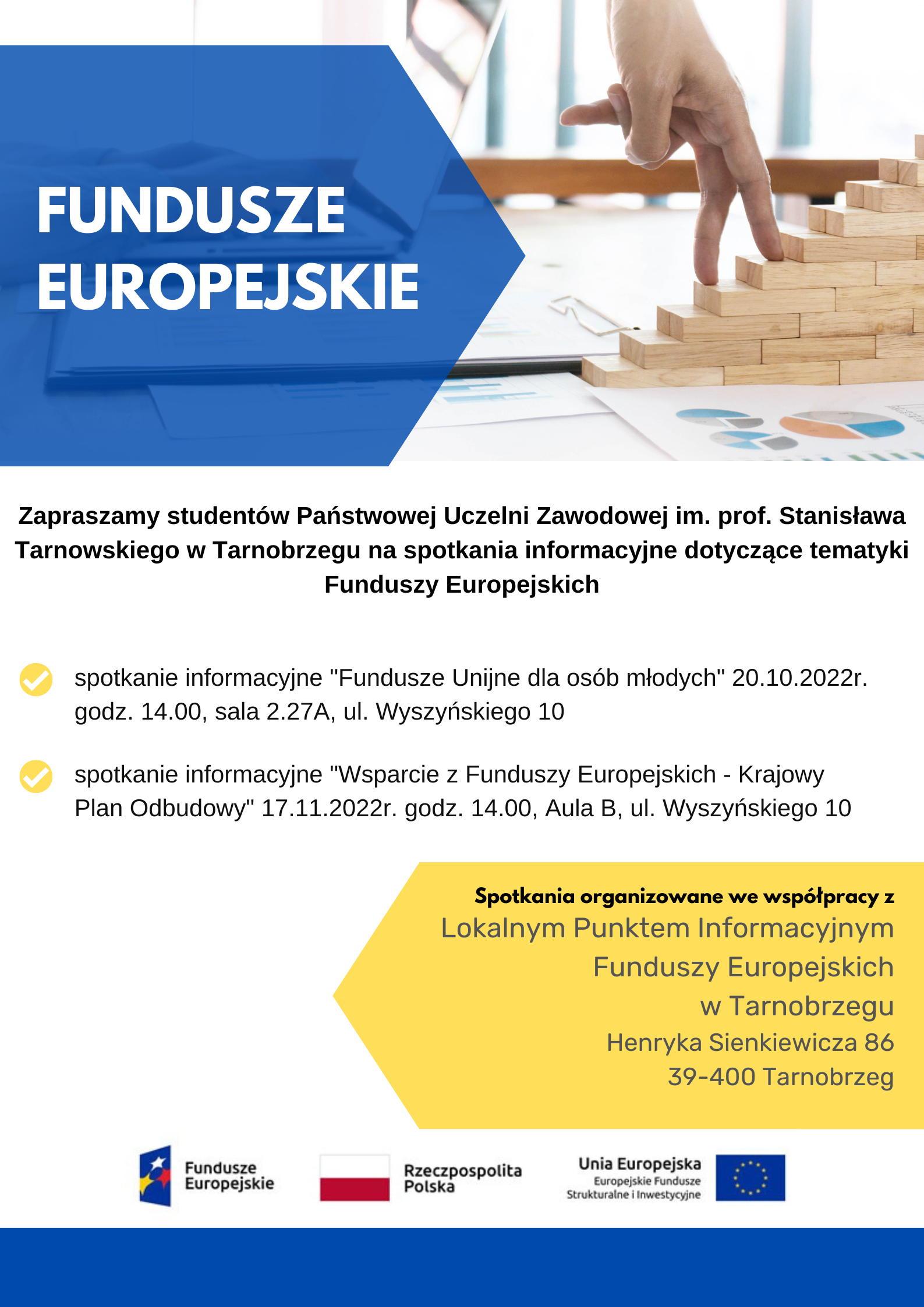 Plakat z wydarzenia Fundusze europejskie